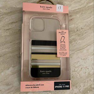 Kate Spade Phone Case  -  Park Stripe - iPhone 11 Pro